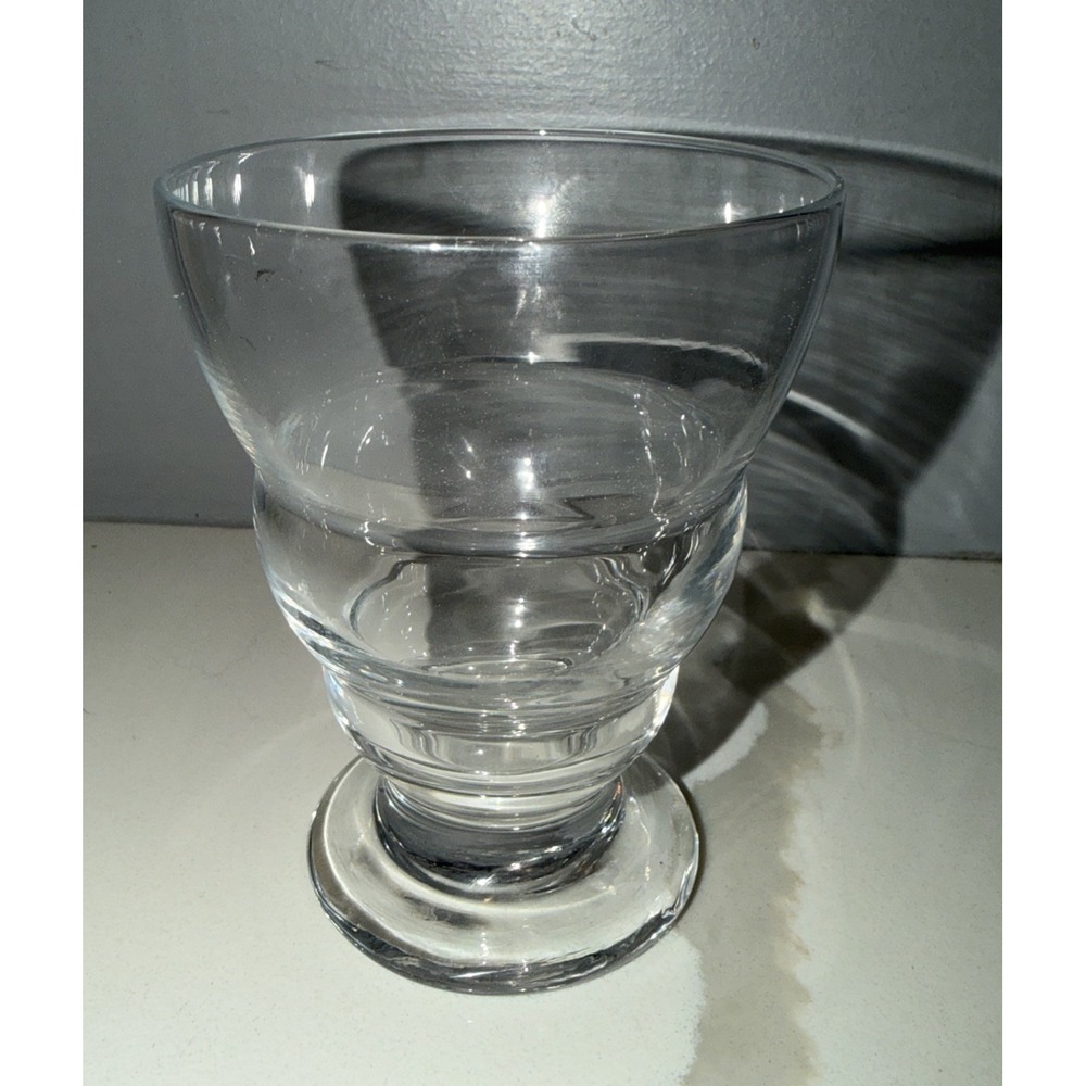 Morgantown # 7621 Ringer Tumbler 4" -Clear